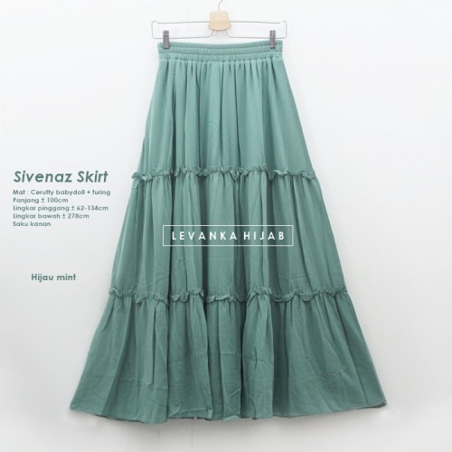 RRe-010 Sivenaz Skirt - Rok Ceruti Polos